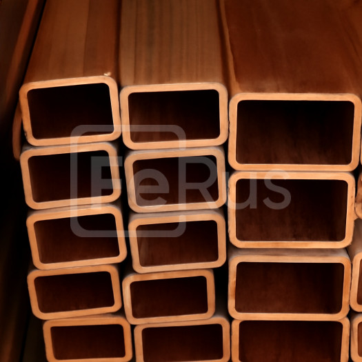 Труба профильная медная 4x10x1x1 мм М1 ГОСТ 16774-2015